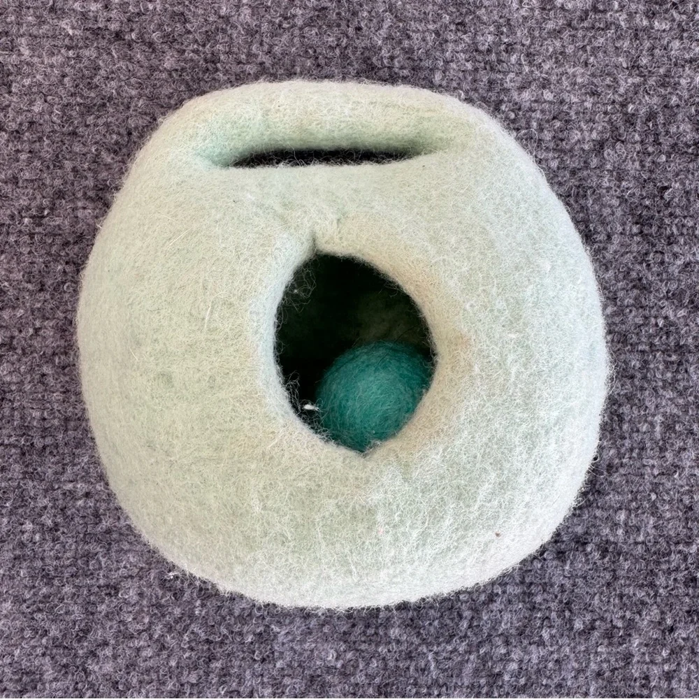 Lovevery REPLACEMENT Bunnies In Felt Burrow BURROW ONLY  NO BUNNIES